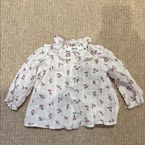 Cherry Print Kids Shirt
